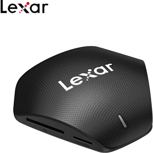 Lexar Multifunctional Memory Card Reader 3 in 1 TF CF SD Card Reader High Speed Transfer USB 3.1 Type C SDXC SDHC Card Reader