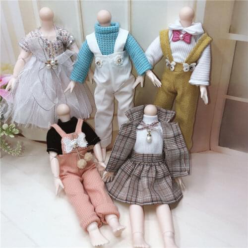 Doll Clothes for 30cm BJD Doll Fashion Dress Skirt Outfit General Dress for Girl Toy Accessories Gift