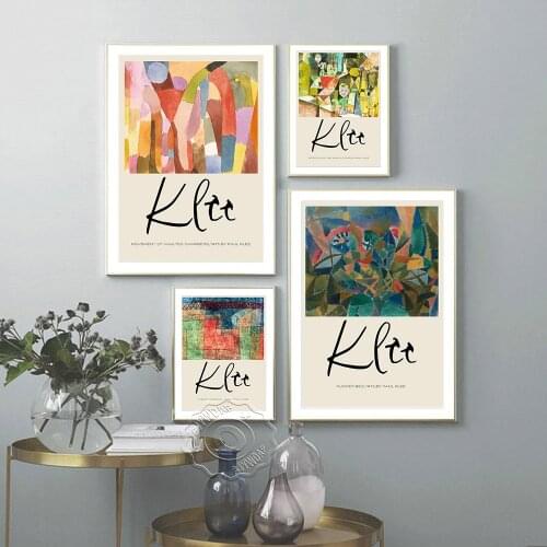 Paul Klee Poster, Viadukt Anagoria Flower Bed Movement Of Vaul Ted Chambers Introducino The Niracle Art Print Vintage Home Decor