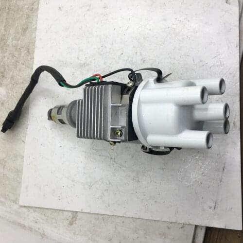 SherryBerg, tapa de color blanco, distribuidor completo de encendido DS2055A para FIAT para RENAULT UNO R9 R11 R12 R19 1300CC 16