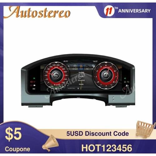 Meter Screen Android 9 Car Instrument Panel Replacement Entertainment System For Toyota Land Cruiser 2008-2019 Multimedia Player