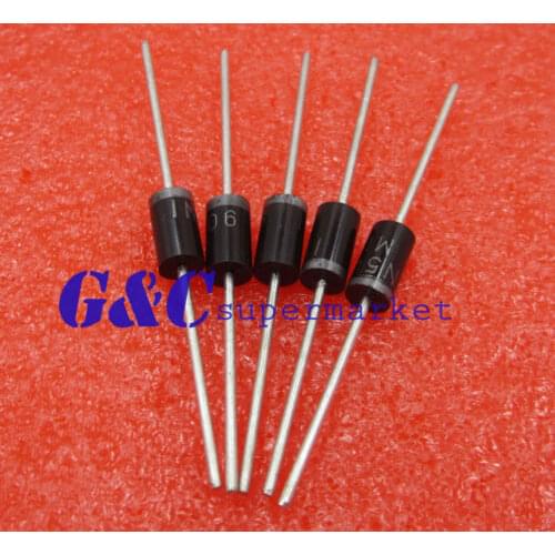 10PCS 1N5406 Diode 3 Amp 600 Volt 3A 600V Brand NEW diy electronics