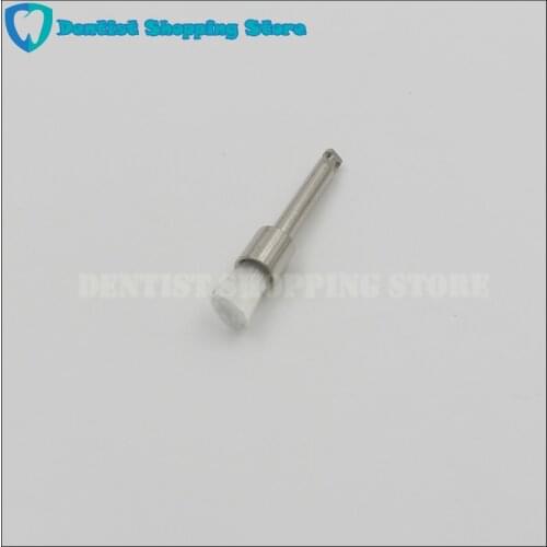 100pcs/pack Dental white Nylon latch flat Polishing Polisher Prophy Brushes