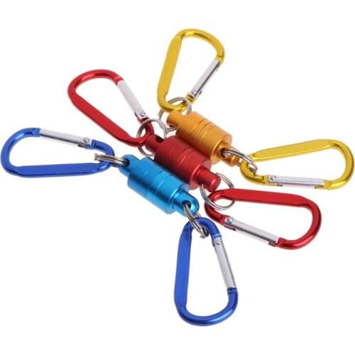 2021 Top Magnet Buckle Fly Fishing Magnetic Net Quick Release Lanyard Clip Land Connector