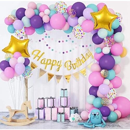 3.5M Table Balloon Arch Kit 88Pcs Balloon Set for Birthday Party Wedding Graduation Christmas Baby Shower Decor