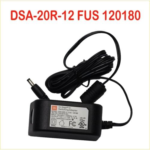 DSA-20R-12 FUS 120180 700-0075-001 for JBL DVE Switching adapeter 12V 1.5A DSA-20R-12 FUS120180 WITH balancer charger EK2