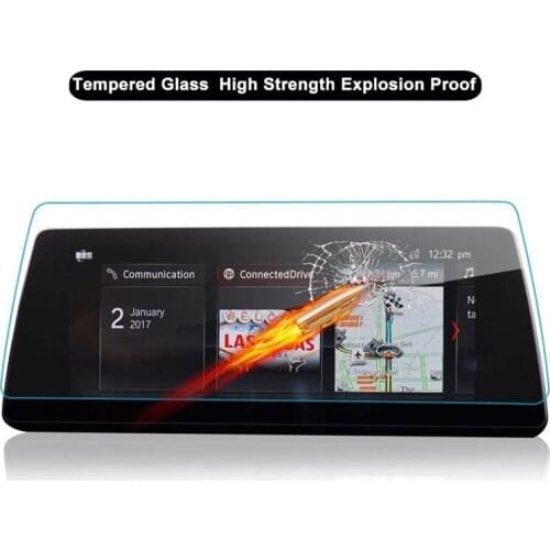 Car Tempered Gl GPS Sn Film Anti-Scratch Interface Navigation Sn Protector for BM-W 5 Series 525/530Li