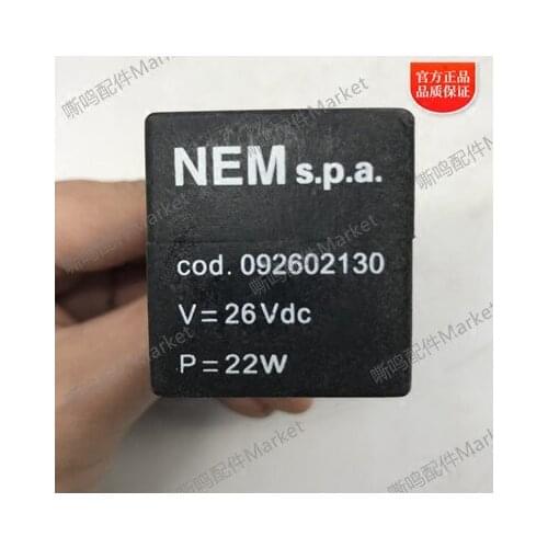 Free shipping for Foton Lovol/Shanhe Intelligent/Yuchai Excavator NEM Solenoid Valve Coil 092601130 14VDC