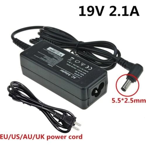 19V 2.1A 5.5x2.5mm Laptop Netbook AC Adapter Power Supply For ASUS Eee PC Seashell 1015PW 1015PX 1015BX 1015CX 1015PEB Charger