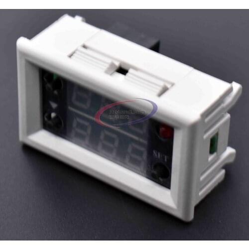 Mini 12V 20A Digital LED Dual Display Timer Relay Module Timing Delay Cycle