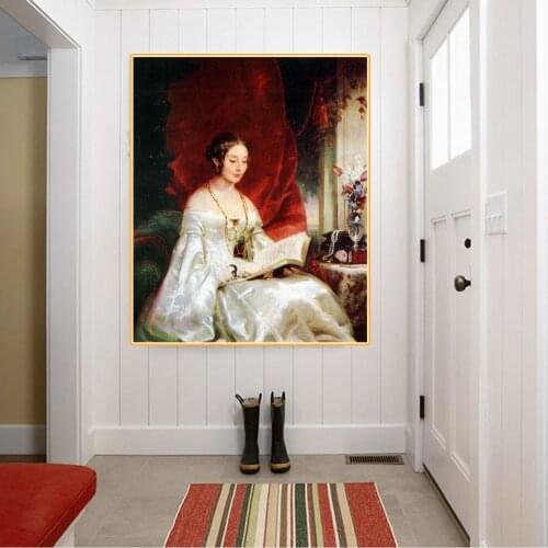 Citon Christina Robertson《Olga Ivanovna Orlova-Davydova》Canvas Art Oil Painting World Famous Artwork Picture Home Decoration