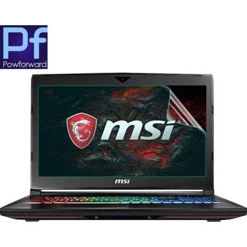 For 15.6 17.3 inch MSI GS60 GS70 PE60 PE70 GE62 GL62 GE72 GL72 PE60 5pcs/pack Clear/Matte Notebook Laptop Screen Protector Film