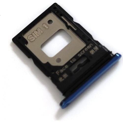 Sim Tray Holder For Xiaomi Mi 11 Lite SIM Card Tray Slot Holder Adapter Socket Repair Parts