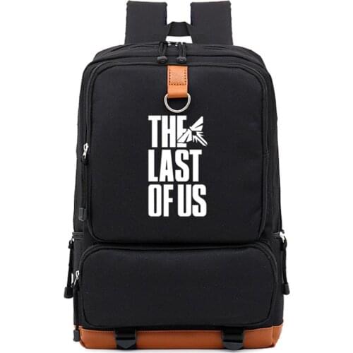 The Last Of Us Part 2 Backpack Canvas School Bags Travel laptop Bag For Adult Men Women mochila infantil