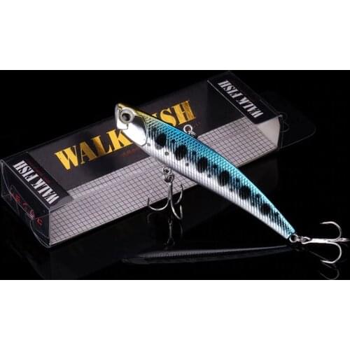 WALK FISH 9.5cm 25.4g Sinking Vibration Fishing Lure Hard Plastic Artificial VIB Winter Ice Fishing Pike Bait Tackle Isca Peche