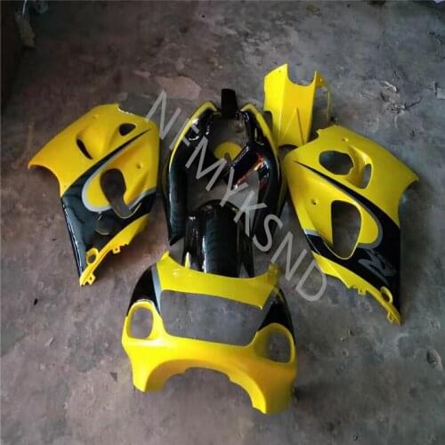 ABS Fairings Kit Fit for Suzuki 1996 2000 GSX-R600 GSX-R750 96 00 Fairings set GSXR 600 750 K6 K7 96 00 yellow black Fairing
