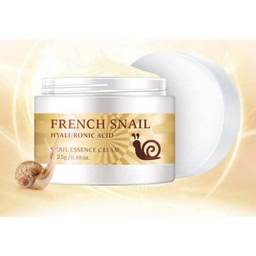 Snail Face Cream Anti-Wrinkle Anti-Aging Collagen Facial Day Cream Hyaluronic Acid Moisturizer Nourishing Tight Skin Serum Care