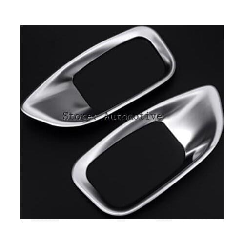 Matte Chrome Car Accessories Seat Adjustment Button Frame Trim For Jaguar XE/F-Pace/XFL/XF 2016 Car Styling