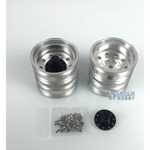 LESU Rear Wheel Metal Hub for RC Model 1/14 Tractor Truck DIY TMY Trailer Car