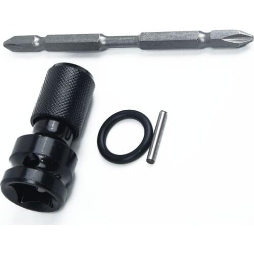 Shaft Socket Adapter Driver Nut-on bit Hex Screw Extension Drill Bit Universal Wrench 1/2\\\\\\\" to 1/4 \\\\\\\"