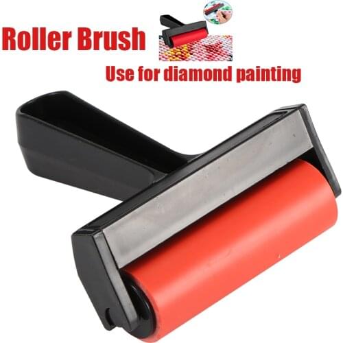 Roller Brush Rubber Roller Brush DIY Diamond Painting Brushing Craft Art Drawing Tools for Home Wall Decorative Accessories