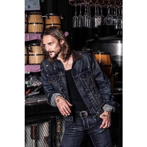 Uglybros jacket mens motorcycle jacket for Halley jacket Retro denim jacket Racing jacket motocross jacket