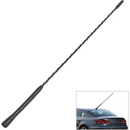 1pcs 16 Inch RadioFM/AM Signal Amplified Antenna Car Roof Mast Whip Stereo Radio