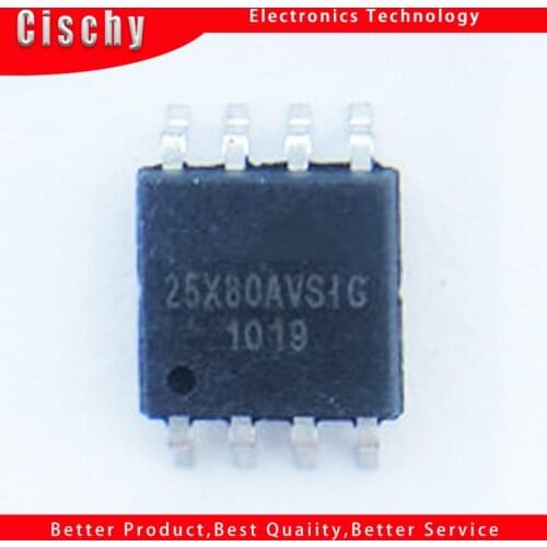 10pcs/lot W25X80AVSIG 25X80AVSIG W25X80BVSIG W25X80 25X80 SOP-8 In Sto