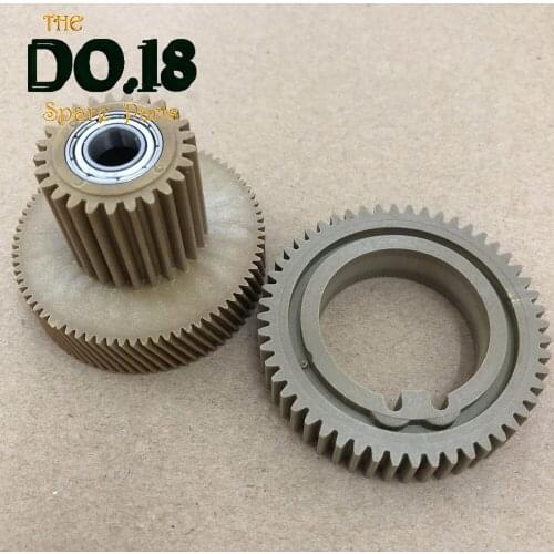 2Sets X FS7-0007-00 Upper Roller Gear+FS7-0006-000 Fuser Motor Drive Gear for Canon IR7105 IR7095 IR7200 ir 7095 7105 8500 7200