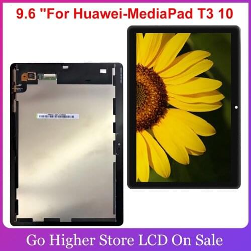 9.6 "For Huawei MediaPad T3 10 AGS-L09 AGS-W09 AGS-L03 T3 9.6 LTE LCD Display with Touch Screen Encoding Converter Assembly+Tool