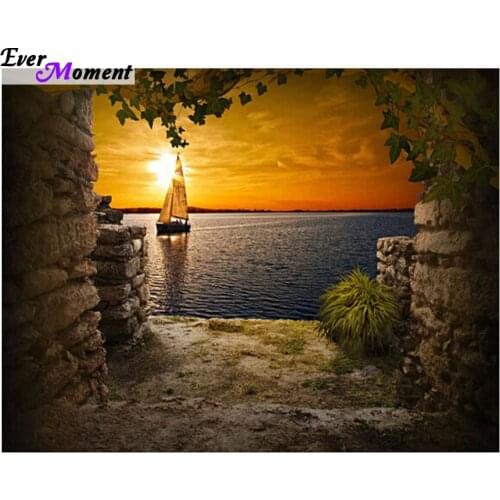 Plastic Crafts full square diamond embroidery diamond mosaic full drill square painting diamond cross stitch crystal ASF062