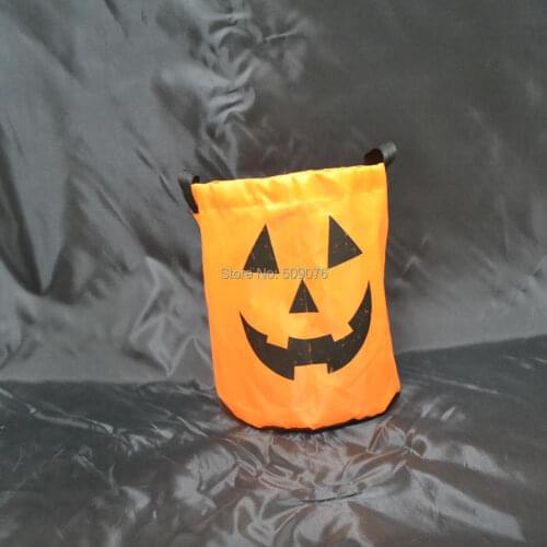 Free shipping 24pcs/lot ghost Halloween Gift Bag cloth Sack Pumpkin Tricks Halloween Festival Party Decoration Supplies