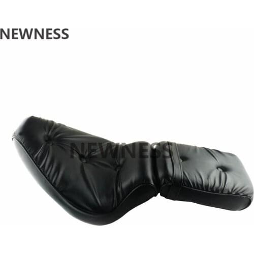 Motorcycle Black Leather Driver&Passenger Seat 2-up For Honda Shadow VLX 600 VT600 1988-1993 1989 1990 1991 1992