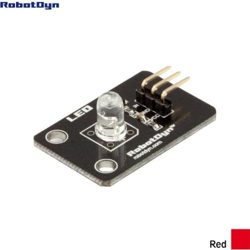 Color LED module (RED). 3.3V/5V