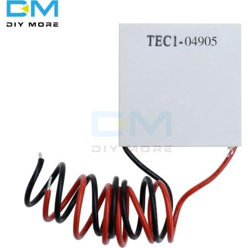 DC 5V TEC1-04905 TEC1 04905 Heatsink Thermoelectric Cooler Peltier Cooling Module Plate 25*25mm 2.5x2.5 25x25mm 25x25 mm