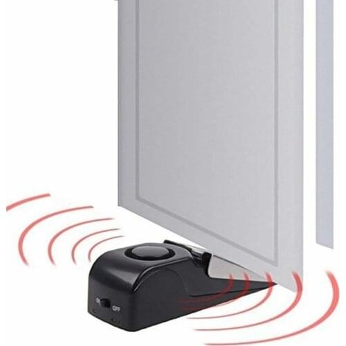 120dB Smart Alarm Wireless Alarm Door Stop Alarm for Home Wedge Covered Alarm Security System Block Blocking Alarm System