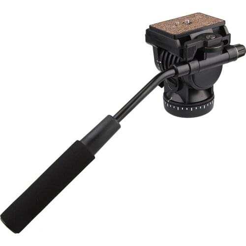 Professional Camera Hydraulic Pressure Fluid Tripod Head for Canon Nikon 6D 5D Mark IV 5D3 800D 70D D7100 D610 D800 DSLR Camera
