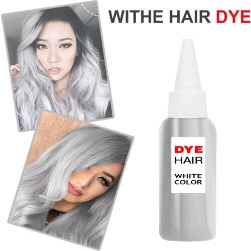35G Smoky Gray Punk Style Light Grey Silver Grandma Gray Hair Dye Color Unisex Color Hair Wax Dye Cream Fashion Hair Color