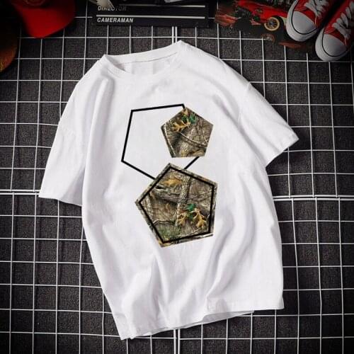 Summer tshirt Women Fashion Casual Clothing Women t shirt Graphics Pet Trees Short Sleeve Fashion Printed Geometric Patterns