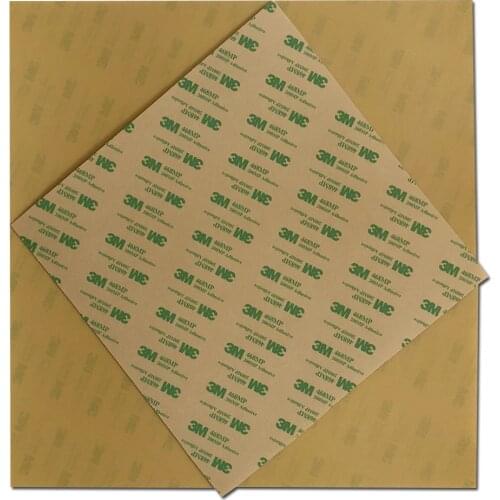 ENERGETIC Heat Resistant 0.2mm PEI Ultem Sheet 3D Printer Build Plate for Voron 3D Printer 120x120/310x310/350x350mm