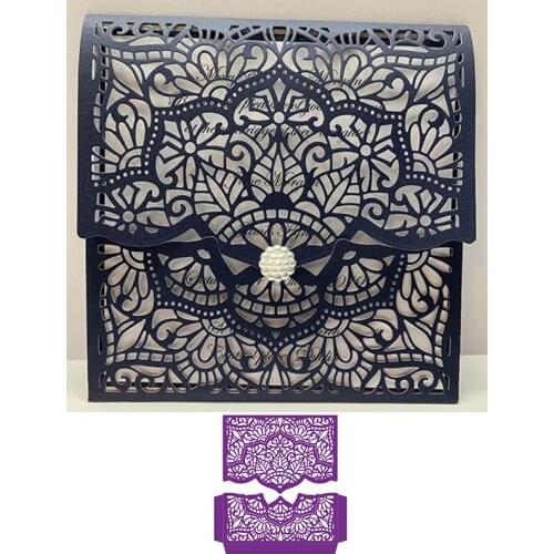 Retro Henna Flower Metal Cutting Dies For DIY Scrapbooking Embossing Paper Cards Making Crafts Supplies New 2019 Dies