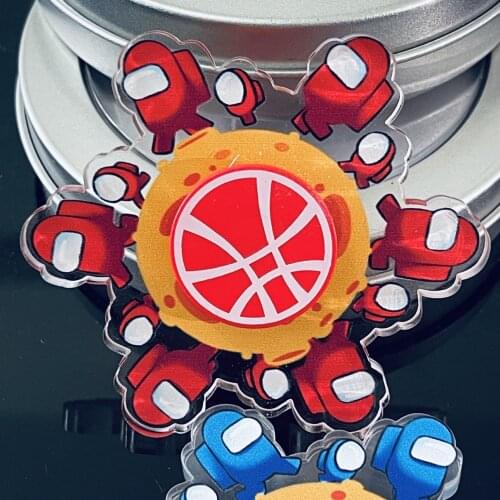 Novel Running Fidget Spinner Anime Relief Stress Toy Kids Adults EDC Colorful Hand Spinner Fingertip Gyro Boys Xmas Gifts