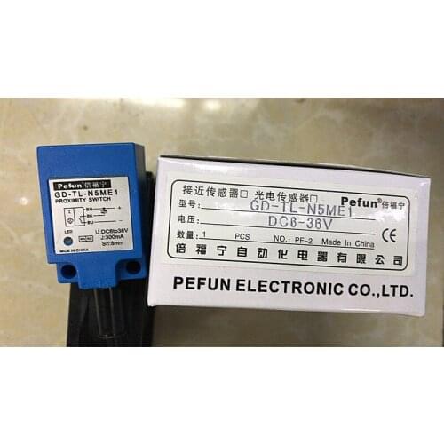 Genuine induction switch, proximity switch GD-TL-N5ME1, NPN normally open pefun
