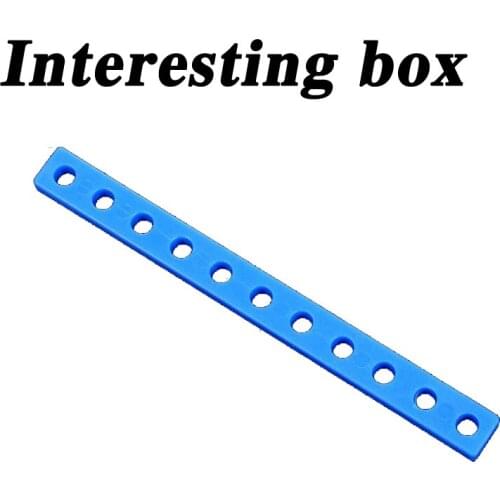 Connecting rod Fixed rod DIY technology production Model material Round hole Plastic strip 1113