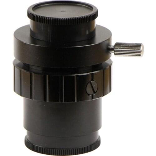 Agnicy Trinocular Stereo Microscope Video Connector Adapter 1X 0.5X 0.3X CCD1/2CTV 1/3CTV