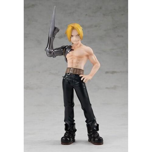 Tronzo Original GSC Anime figure Fullmetal Alchemist Edward Elric Robotic Arm PVC Action Figure Collection Doll Toys For Gifts