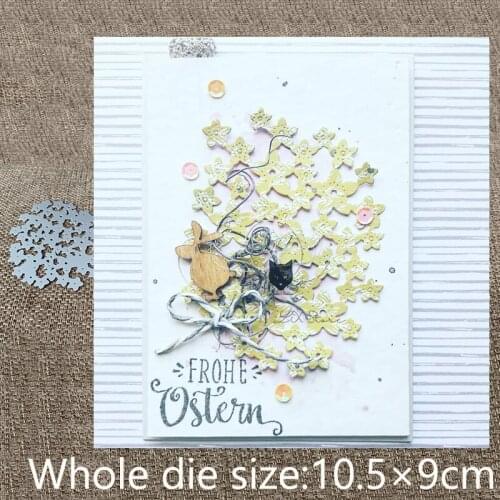 XLDesign Craft Metal Cutting Dies stencil mold Flower cluster decoration scrapbook Album Paper Card Craft Embossing die cuts