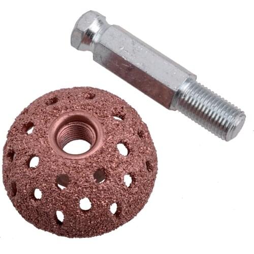 38mm Car Tire Grinding Buffing Buffer Wheel Head With Linking Rod Repair Hand Tool Accessories