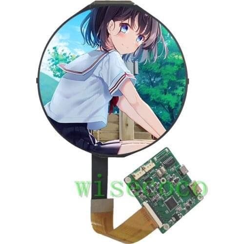 5 Inch 1080*1080 1080P Circle LCD Screen Round Display FHD MIPI Driver Board IPS TFT Panel