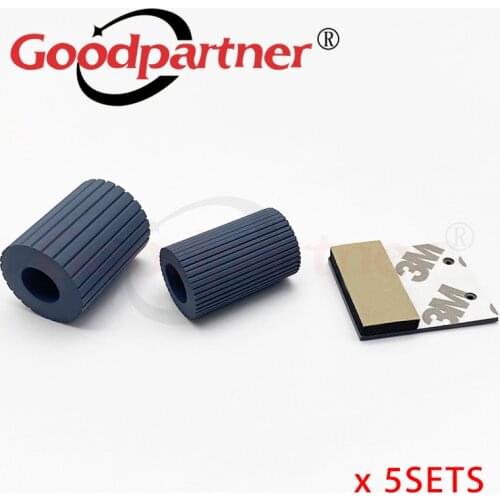 5X B12B813481 Roller Assembly Tire Pad Kit for EPSON WorkForce DS-6500 DS-7500 Document Scanner